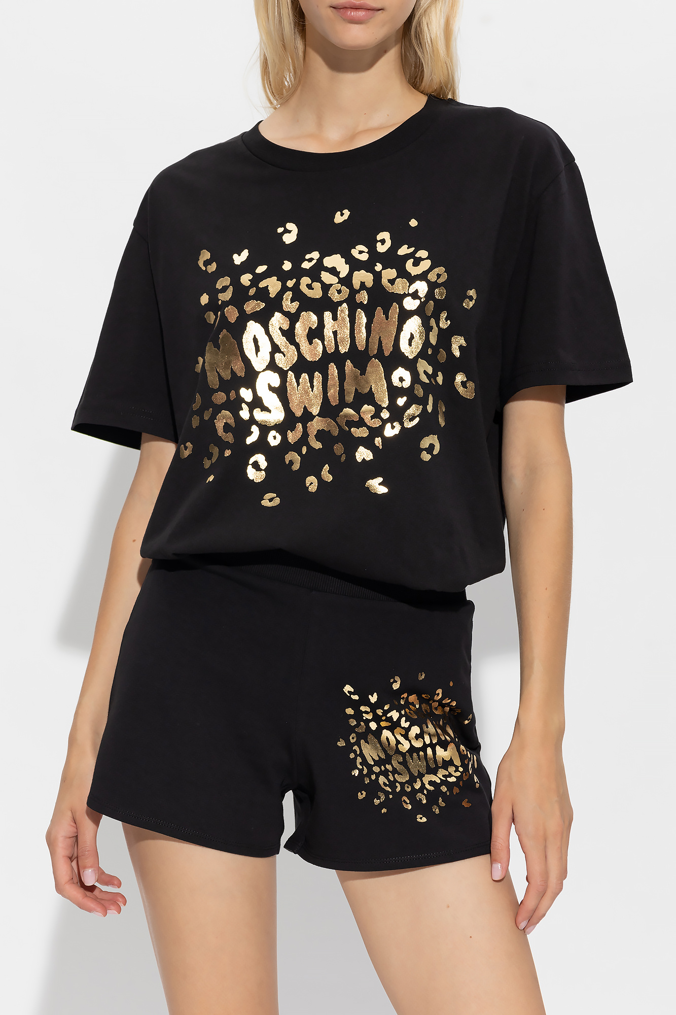 Moschino Swim top Graphic T-shirt